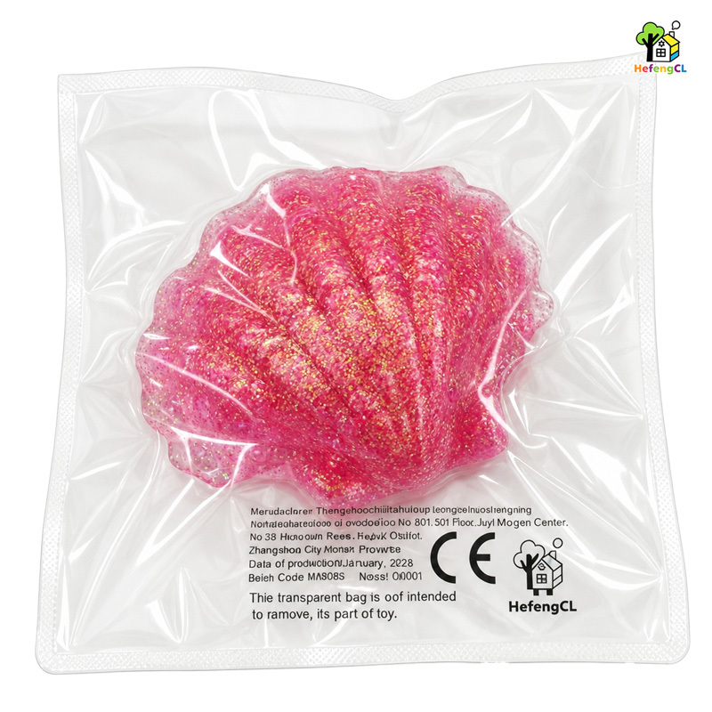 HefengCL Colorful Shell Decompression Squeeze Toy